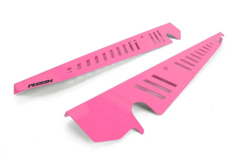 Perrin Fender Shroud Set for 2015+ Subaru WRX/STI - Hyper Pink