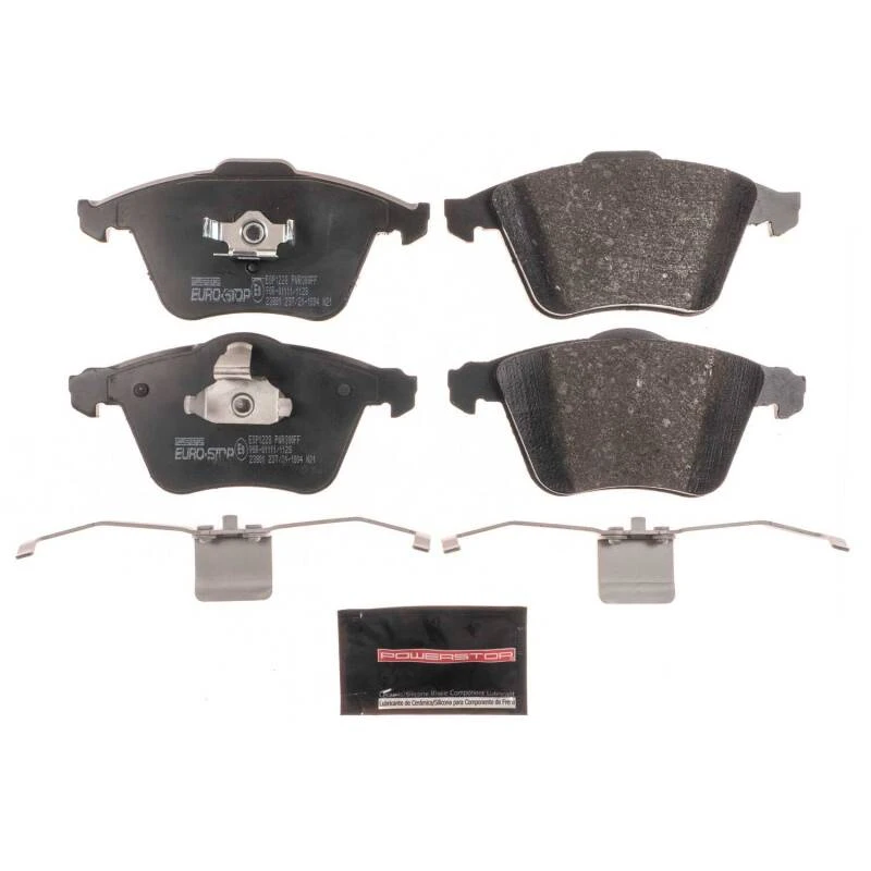Power Stop 10-11 Volvo V50 Euro-Stop ECE-R90 Front Brake Pads