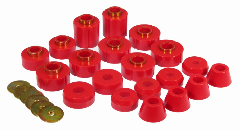 Prothane Körper- und Unterfahrmontage-Buchsen für 1980–1996 Ford F100/350