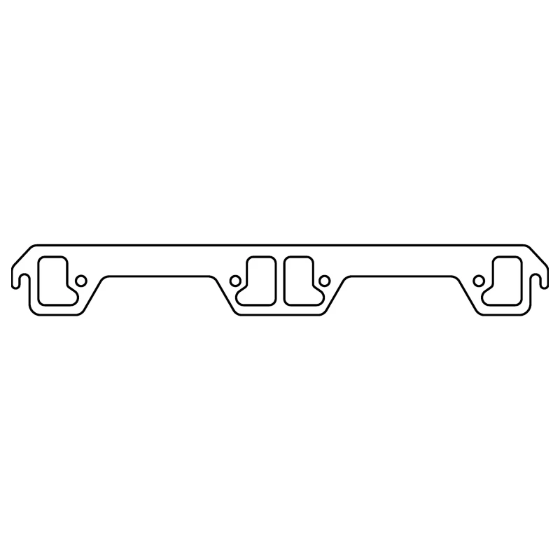 Cometic AMC 304-401CI V8.043in Kupfer Auspuffkrümmer Dichtungssatz - 1.880in Dogleg Ports