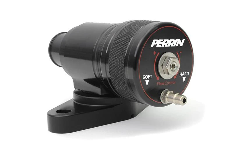 Perrin Black Blow Off Valve kit for 08-14 Subaru WRX Recirculation Only