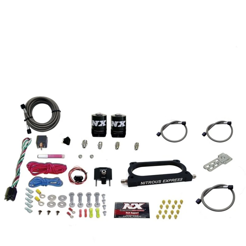 nitrous-express_20949-00-679431acce8d8 Nitrous Express 07-14 Ford Mustang GT500 Nitrous-Plate-Kit (50-250PS) ohne Flasche