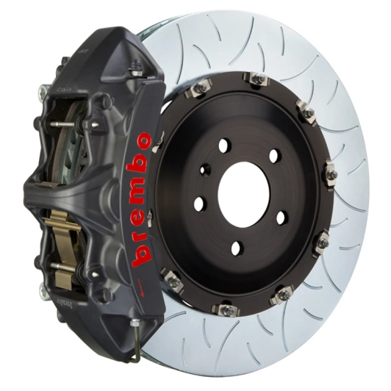 Brembo 25+ BMW X3 30 xDrive Front GT-S BBK 6 Piston Cast 380x34 2pc Rotor Slotted Type-3 - Black HA