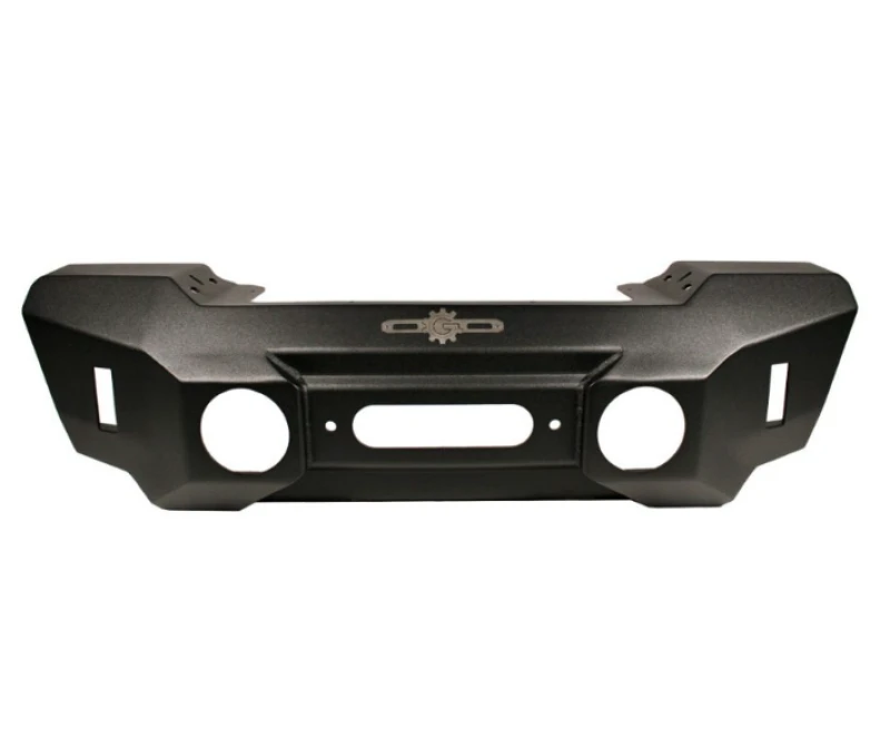 Rock Slide Shorty Front Bumper mit Seilwindenplatte für 18-25 Jeep Wrangler JL 2-4 Türer
