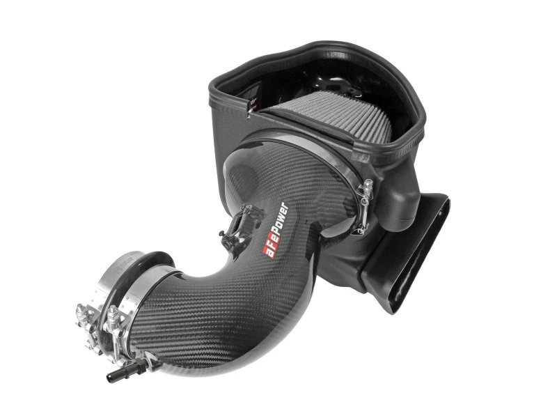 aFe 17-12 Chevrolet Camaro ZL1 (6.2L-V8) Track Series Carbon Fiber CAI System w/ Pro-DRY S Filters