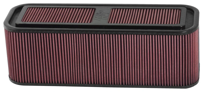 K&N Custom-Racing-Anlage 18,9 x 6,25 Zoll Carbon-Faser-Luftfilter