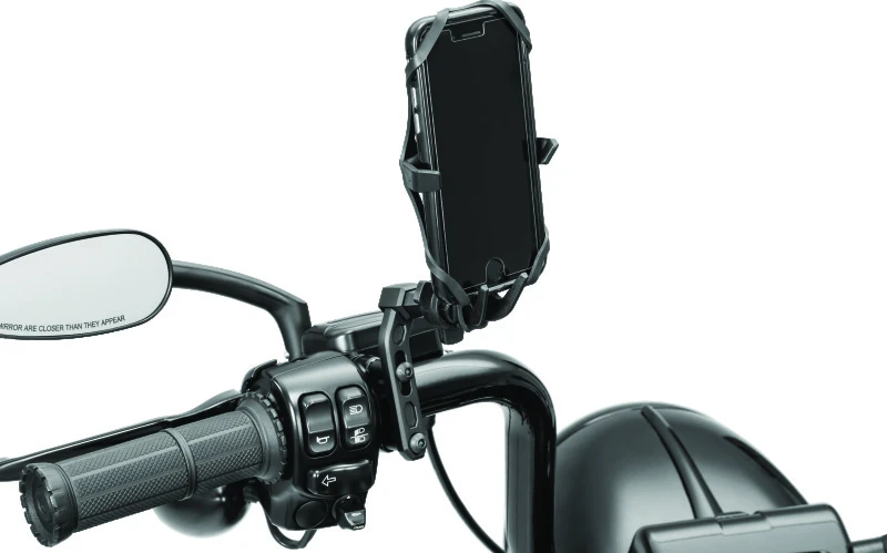 Kuryakyn Free-Flex Device Holder Perch Mount Black