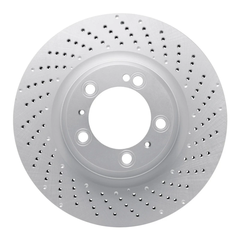 DFC 10-23 Porsche 911 Right Rear Drilled GeoSPEC Coated Rotor