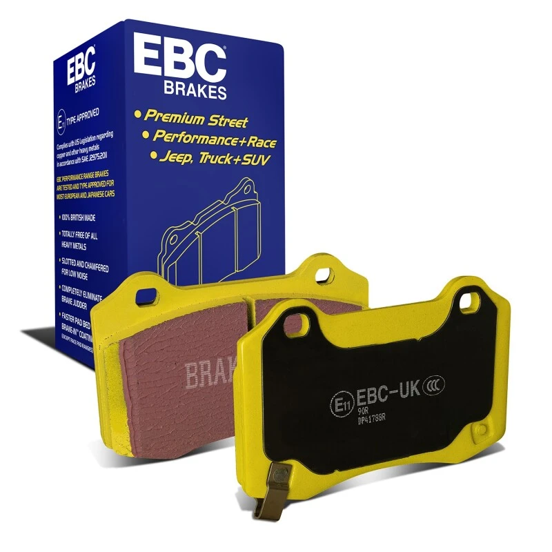 EBC 15+ Cadillac CTS 3.6 Twin Turbo Yellowstuff Rear Brake Pads