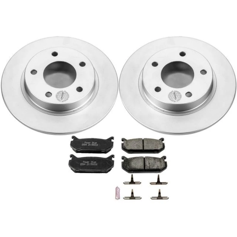 powerstop_CRK790-679455861b060 Power Stop 93-97 Ford Probe Rear Z17 Evolution Geomet Coated Brake Kit