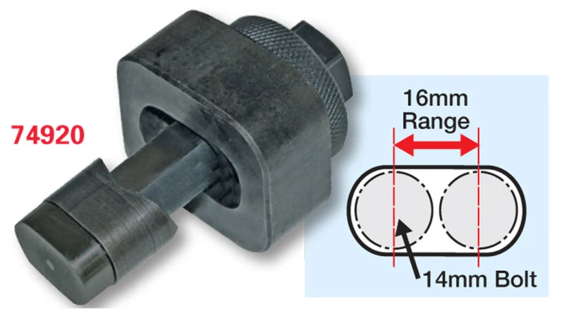 SPC Performance 14x16mm Schlitzloch-Stanzwerkzeug
