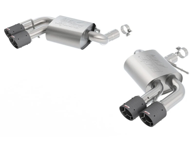 Borla 2016 Chevy Camaro V8 SS AT/MT ATAK Heckabschnitt Auspuff ohne Dual Mode Ventile