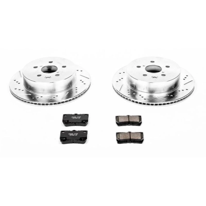 powerstop_K2977-67945be9ab2aa Power Stop 2006 Lexus GS300 Rear Z23 Evolution Sport Brake Kit