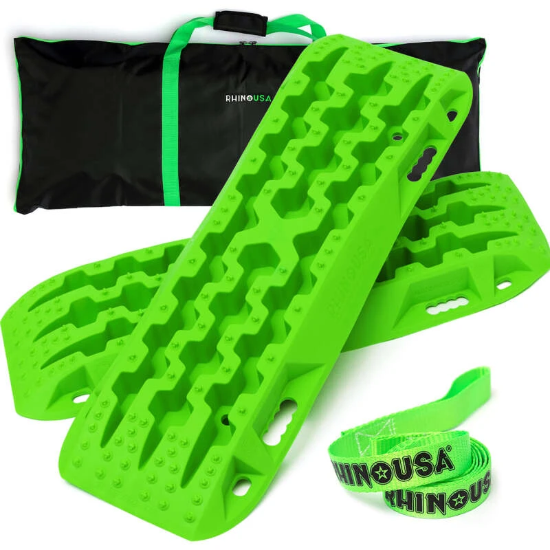 Rhino USA Recovery Traction Boards - Grün (Paar)