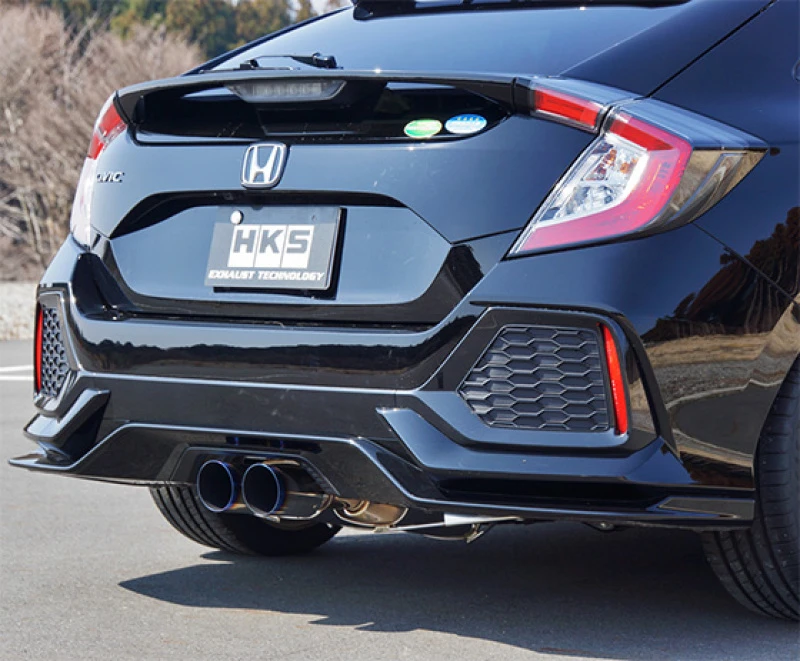 HKS LEGAMAX Premium Exhaust for Honda Civic Hatchback FK7