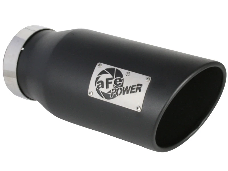 aFe MACH Force-XP 409 SS Rechter Einzelwand-Auspuff-Endrohr 5 Zoll Einlass x 7 Zoll Auslass x 15 Zoll L