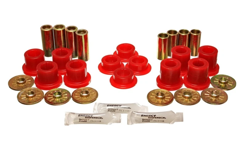 Energy Suspension 92-02 Dodge Viper Rote Vordere Kontrollarm-Buchsen-Set