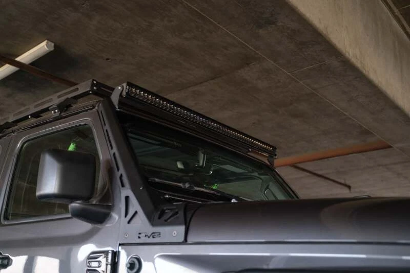 DV8 Offroad Light Bar Halter für 2018+ Jeep Wrangler JL