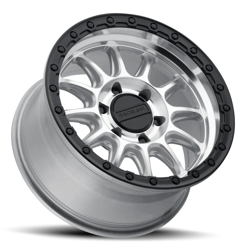 Raceline 960MB Alpha 18x9in / 6X135 BP / 18mm Offset / 87.1mm Bore - Machined CC