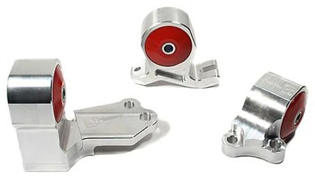 Innovative 88-91 Civic B-Series Silber-Aluminium-Motorhalterungen 60A Bushings (Kabel zu Hydro-Umstellung)