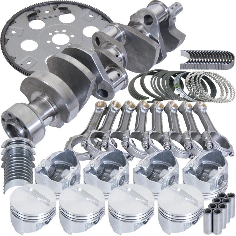 Eagle Chevy LT1350 1Pc 3.750in Kurbelwelle 5.700in I-Träger Pleuel 4.040in Kolben 168 Zahn Flexplatte Ausgewuchtete Baugruppe
