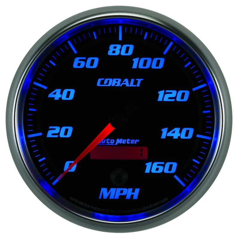 Autometer Cobalt 5in 160mph In-Dash Electronic Programmable Speedometer