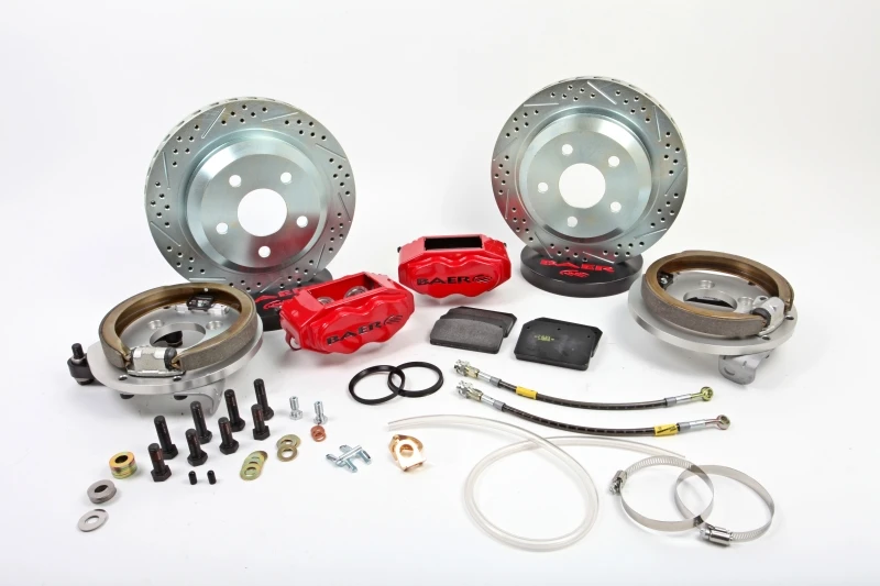 Baer Brakes Rear Ends w/ Ford 9in Torino Bearing Housing Ends 12in SS4 Rear SDZ Brake Kit - CY