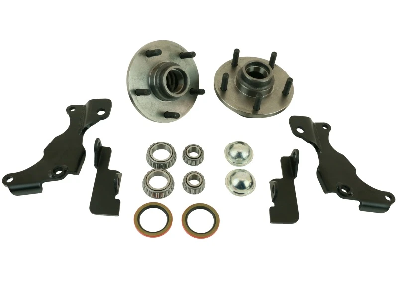 Ridetech 65-82 Chevy Corvette Vorderbremse Retentions-Kit TruTurn