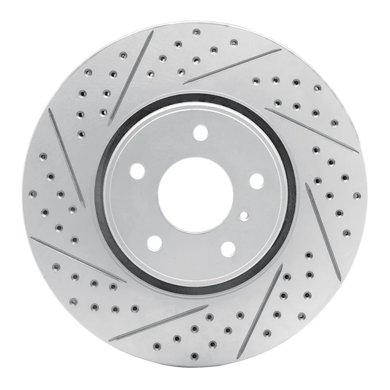 DFC 05-14 Infiniti Fx37 Front Left Drilled & Slotted Geoperformance Rotor