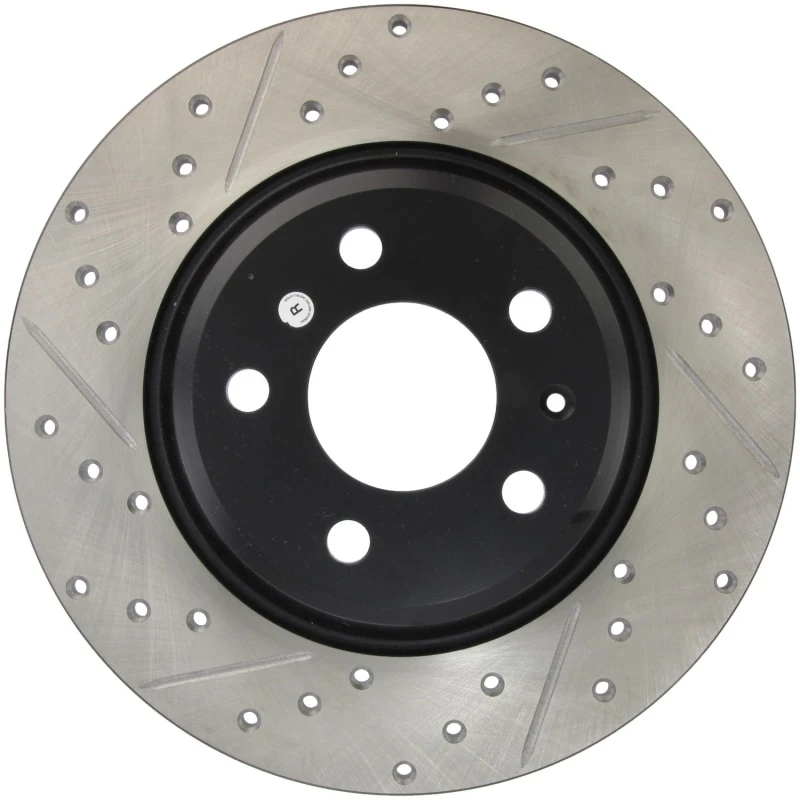 stoptech_127.33127R-679717bc8ccd0 StopTech Power Slot 09-10 Audi A4/A4 Quattro / 08-10 A5 / 10 S4 Rear Right Drilled & Slotted Rotor