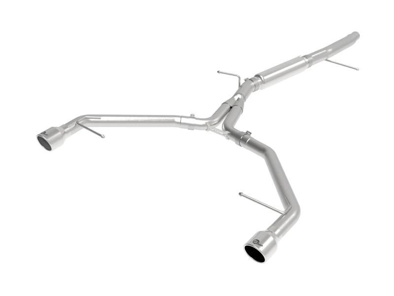 aFe MACHForce XP 3in-2,5in SS Auspuffanlage 17-19 Audi A4 (B9) L4-2,0L (t) - Poliert