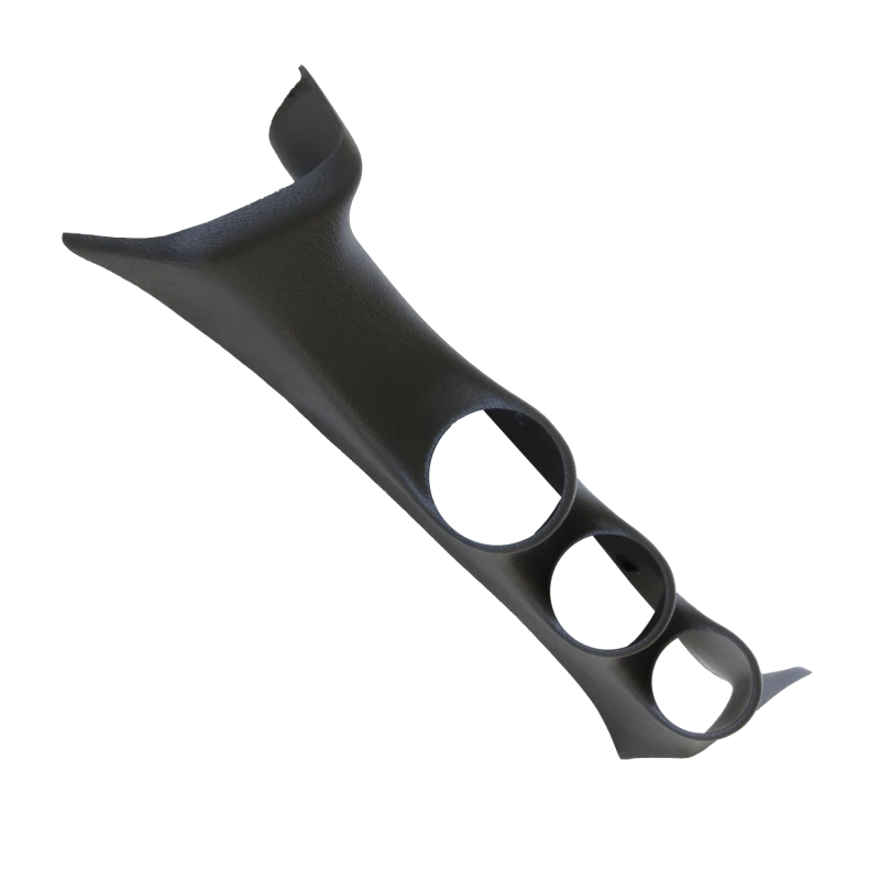 Autometer 08-10 Ford Super Duty 52mm Schwarzes Triple-Pilillar
