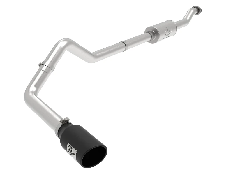 aFe Vulcan Serie 3,5 Zoll 409 SS Kat-Abgasanlage 13-19 Ford Transit V6 3,5L (TT) mit schwarzen Endrohren
