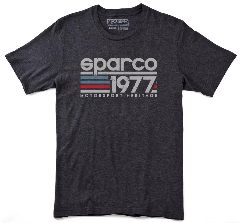 Sparco T-Shirt Vintage 77 Charcoal XL