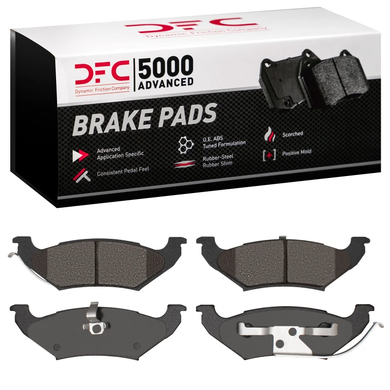DFC 97-00 Chrysler Town & Country Rear 5000 Advanced Semi Metallic Brake Pads