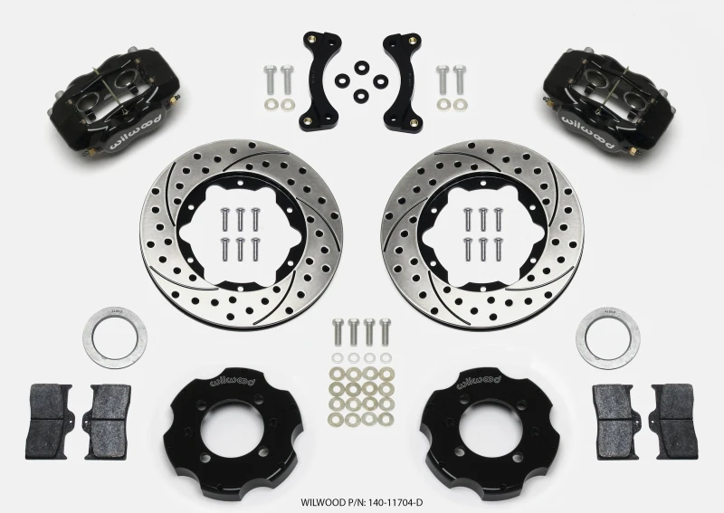 Wilwood Forged Dynalite Vordere Bremsanlage 11,00 Zoll gebohrt 95-05 Miata