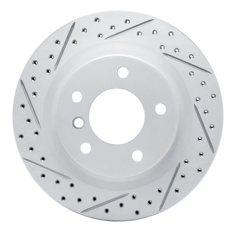 DFC 08-13 BMW 128I Rear Left Drilled & Slotted Geoperformance Rotor