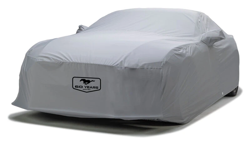 Covercraft 94-98 Mustang Custom WeatherShield HP Car Cover with Mustang 60th Anniversary logo