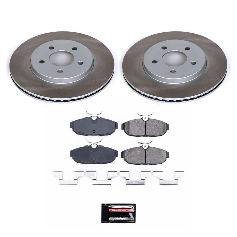 powerstop_SC1384-6795e5f148597 Power Stop 05-11 Ford Mustang Rear Semi-Coated Rotor Kit
