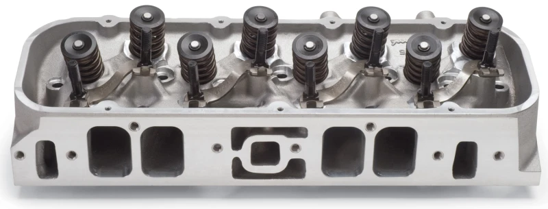 Edelbrock Einzeldurchgang RPM BBC Rechteckiger Port Kopf Komplett