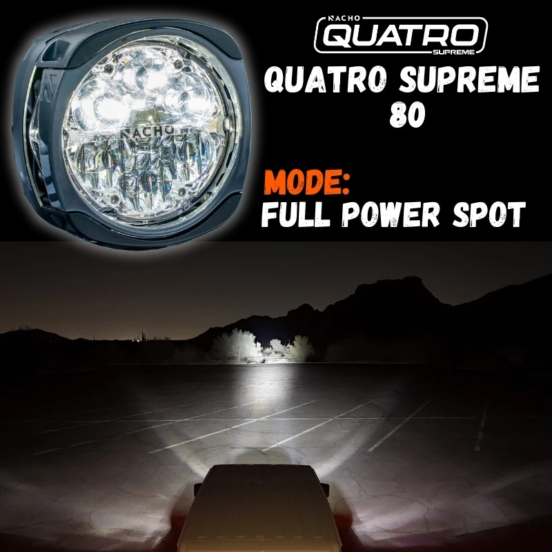 Nacho Lighting Quatro Supreme 80 Lights