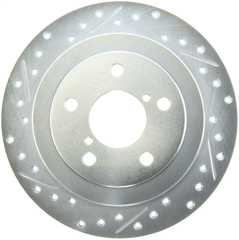 StopTech Select Sport Slotted and Drilled Right Rear Rotor for 98-08 Subaru Forester