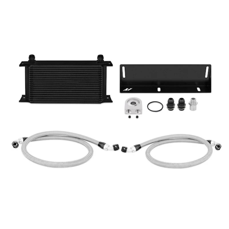 Mishimoto 79-93 Ford Mustang 5.0L Öl-Kühler-Kit - Schwarz