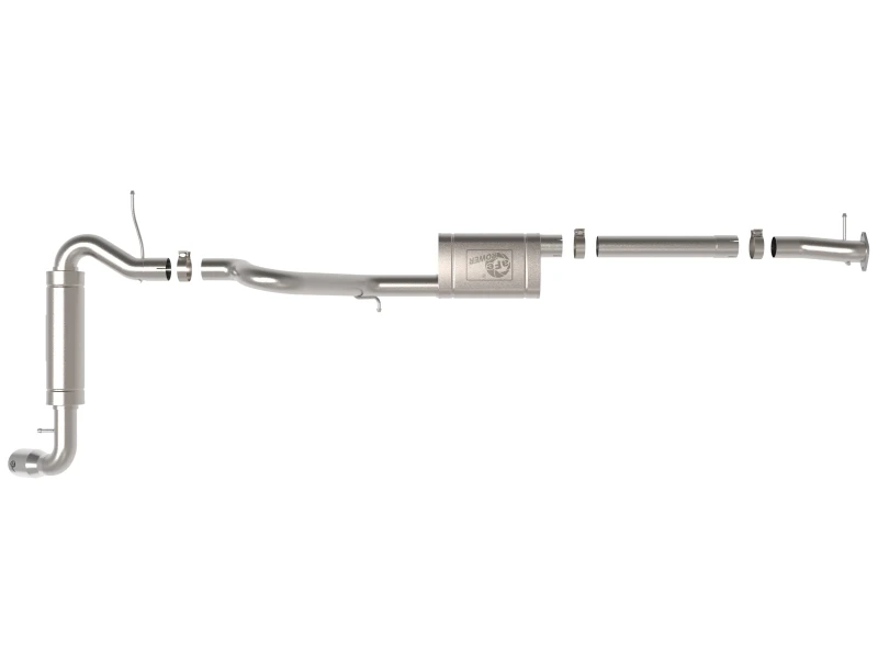 aFe Apollo GT 3 Zoll 409 SS Cat-Back Auspuff 2021 Ford Bronco L4-2,3L (t)/V6-2,7L (tt) mit polierten Tips