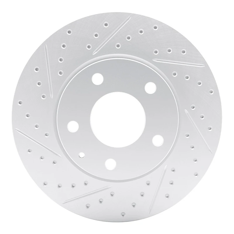 DFC 19-25 Mazda 3 Front Left Drilled & Slotted Geoperformance Rotor