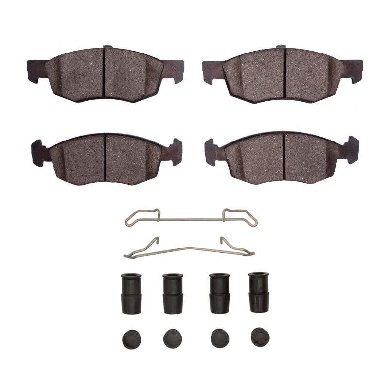 DFC 15-18 Dodge Vision (Mexico) Front 3000 Ceramic Brake Pads and Hardware Kit