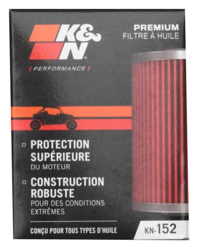 K&N Aprilia / Bombardier / Can-Am / Ski Doo 2.219in OD x 2.969in H Ölfilter