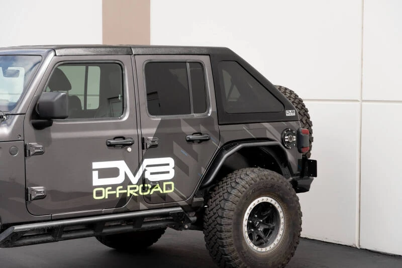 DV8 Offroad 2018+ Jeep Wrangler JL Razor Series Fastback Hard Top