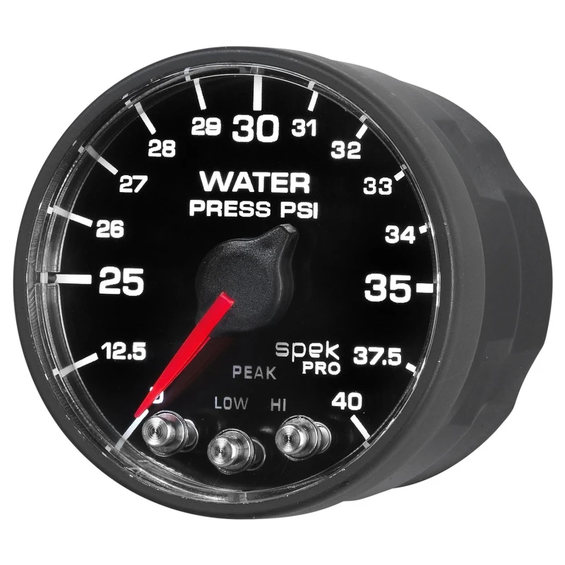 Autometer Spek-Pro - Nascar 2-1/16 Zoll Wasserdruck 0-40 psi Bfb