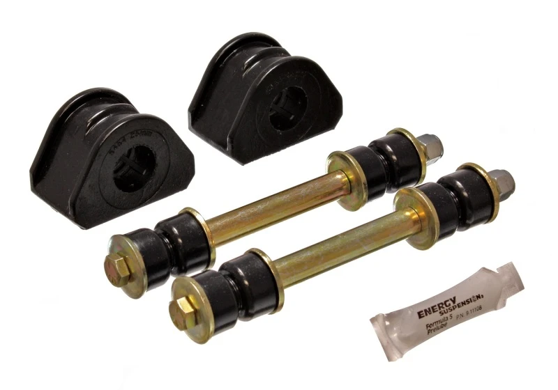 Energy Suspension 97-03 Ford F150 4wd/F250 Light Duty 4WD Schwarz 27mm Vorderer Stabilisator-Bushing-Satz
